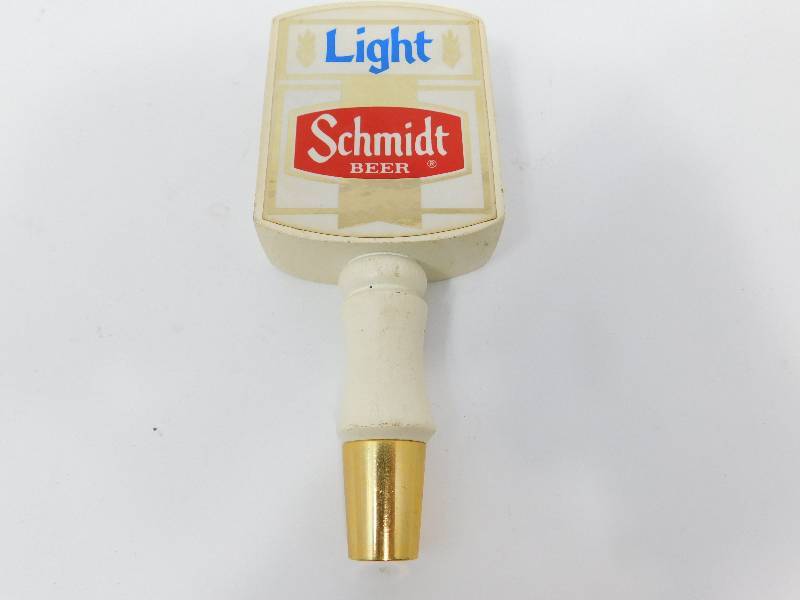 lot 30 image: Light Schmidt Beer Tap Handle