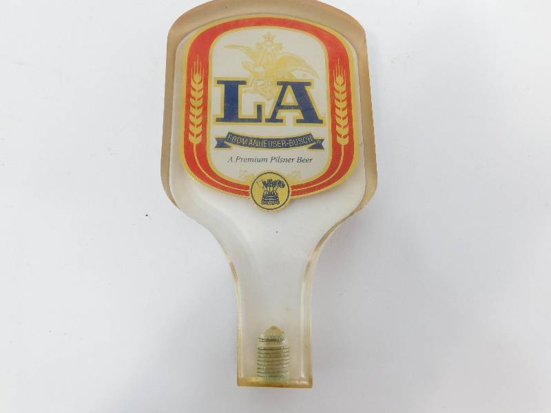 lot 31 image: LA From Anheuser-Busch--A Premium Pilsner Beer Tap Handle