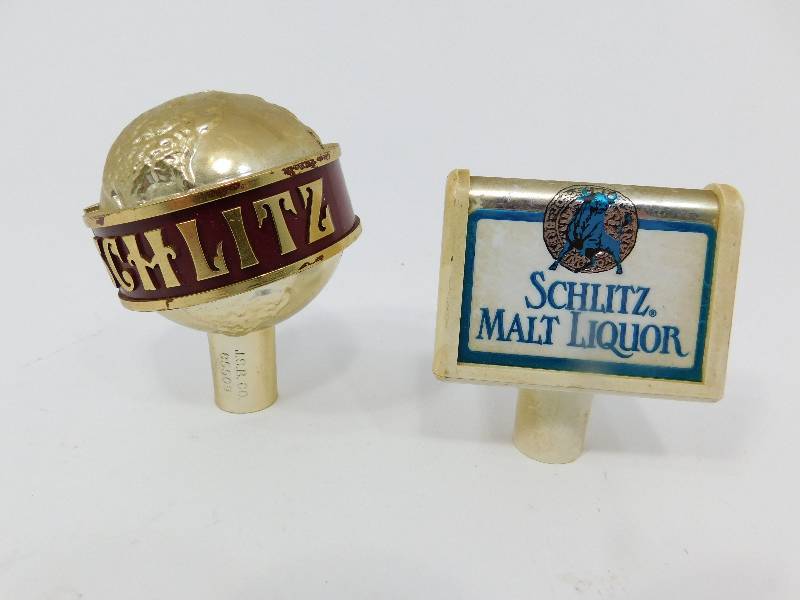 lot 35 image: Two Beer Tap Handles