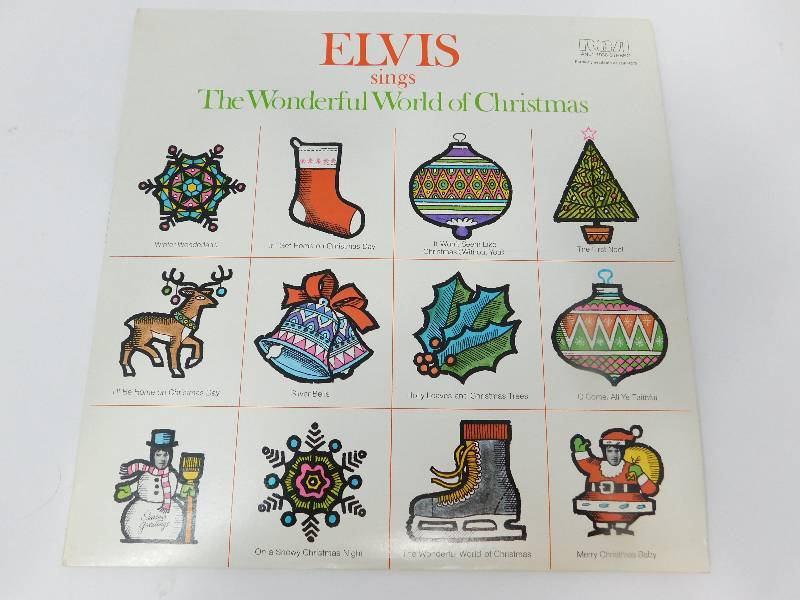lot 51 image: RCA ANL1-1936 STEREO (ELVIS--The Wonderful World Of Christmas) Record