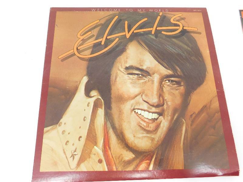 lot 52 image: ELVIS  (Welcome To My World)  RCA  APL1-2274 STEREO Record