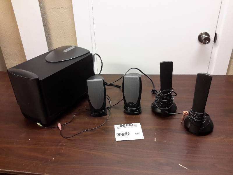 lot 564 image: Altec Lansing Dell Computer Audio Lot, Please See Close-Ups
