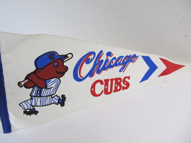 Sold at Auction: Vintage Chicago Cubs pennant