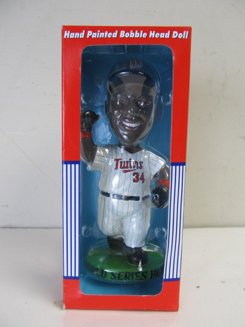 lot 63 image: New In Box KIRBY PUCKETT Bobblehead