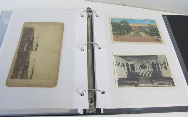 lot 73 image: Album Full of Vintage & Antique Postcards etc