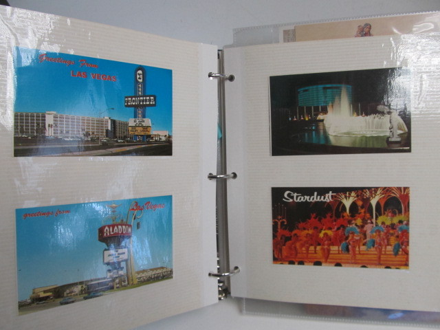 lot 74 image: Album Full of Postcards Envelopes Mint Stamps etc