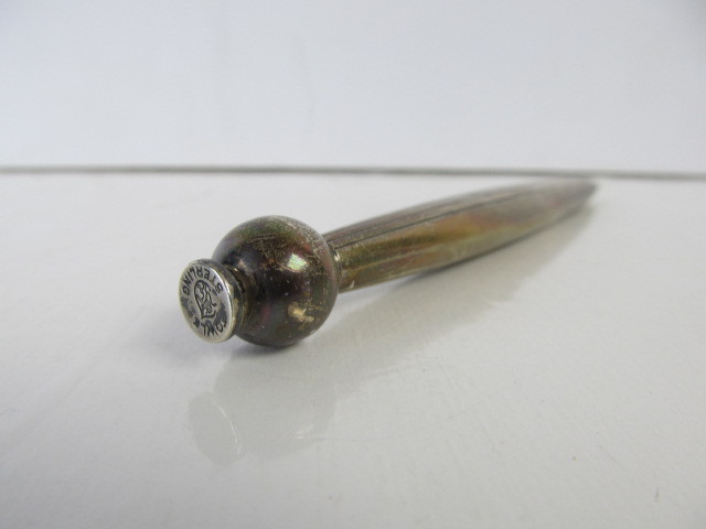 lot 86 image: Signed Vintage TOWLE Sterling Silver PenRotary Phone Dialer