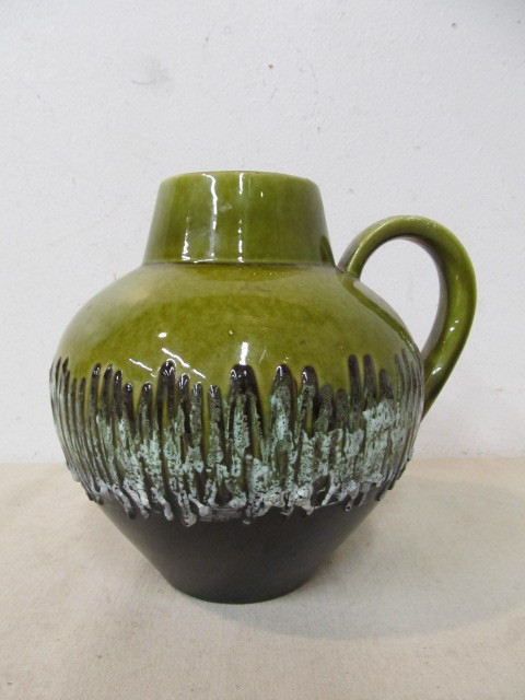 lot 42 image: Vintage Austrian Art Pottery Handled Vessel