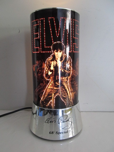 lot 126 image: Working ELVIS Motion Lamp