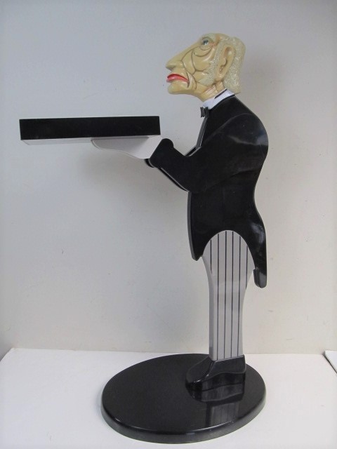 lot 144 image: 32 Serving Butler Stand wTray