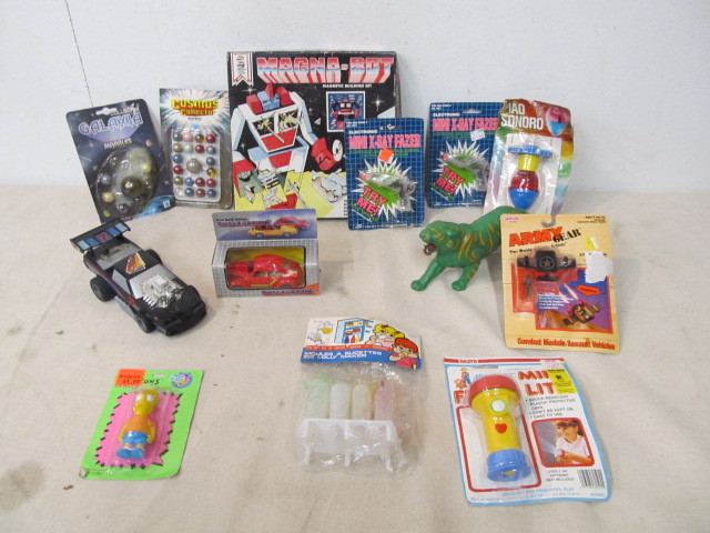 lot 172 image: Lot of Vintage Toys Games Marbles etc