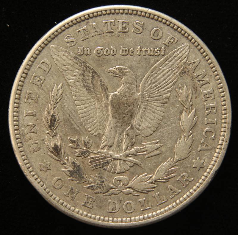 1921-D MORGAN SILVER DOLLAR