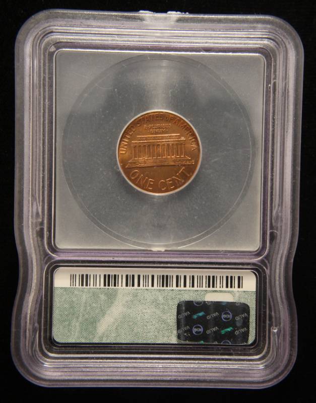 1960 SMALL DATE US LINCOLN CENT MS66RD ICG