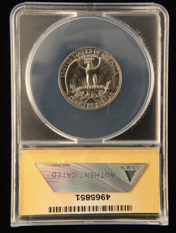 1966 SMS WASHINGTON QUARTER MS67 ANACS HIGH GRADE COIN