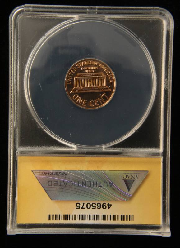 1964 PROOF LINCOLN CENT PF68RED ANACS HIGH GRADE COIN