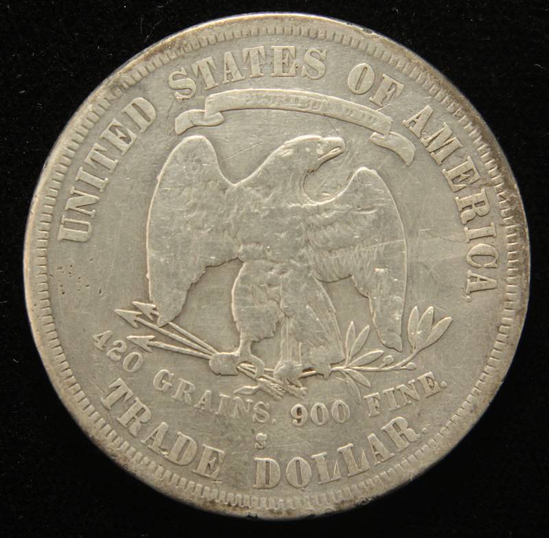 1878-S US TRADE DOLLAR