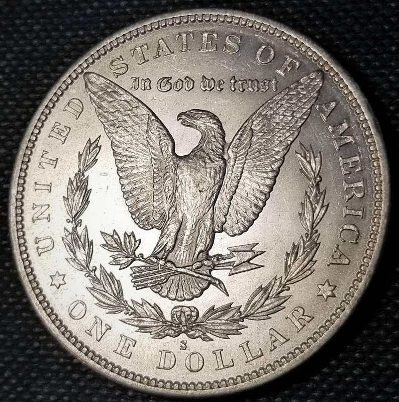1888-S MORGAN SILVER DOLLAR HIGH GRADE BETTER DATE COIN