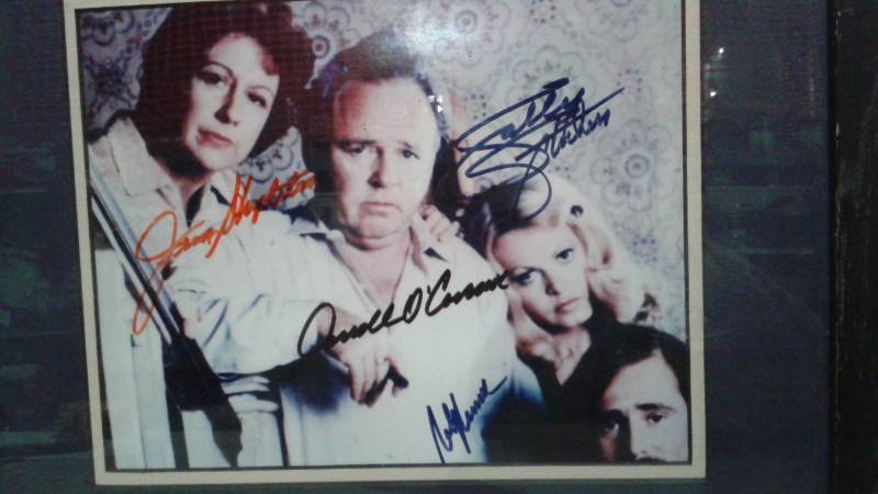 lot 4 image: Autographed Signed Photo Of The Cast Of All In The Family, Has A COA, I Cannot Verify The COA