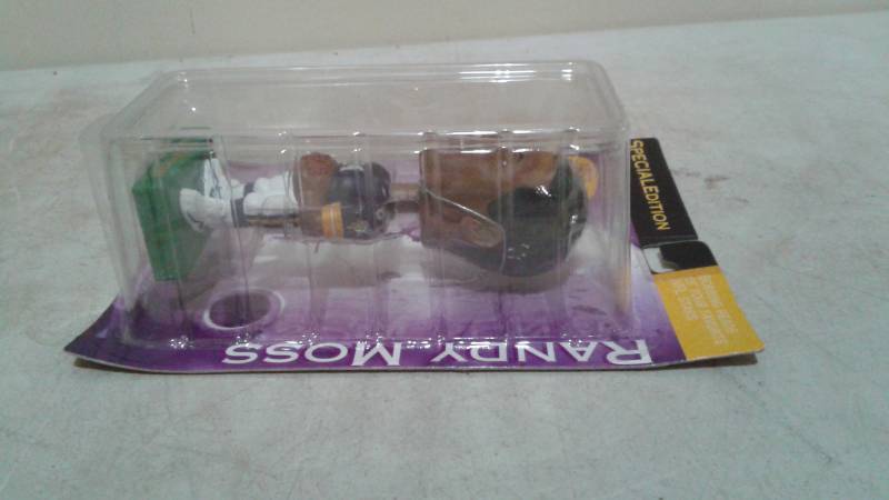 lot 12 image: Randy Moss Bobble Head In Package
