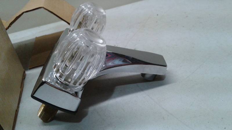 lot 39 image: Gemini Bathroom Sink Faucet, Unused