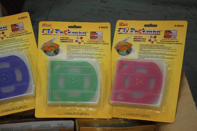 lot 75 image: Box of Durable CDDVD Cases - New 108 Qty