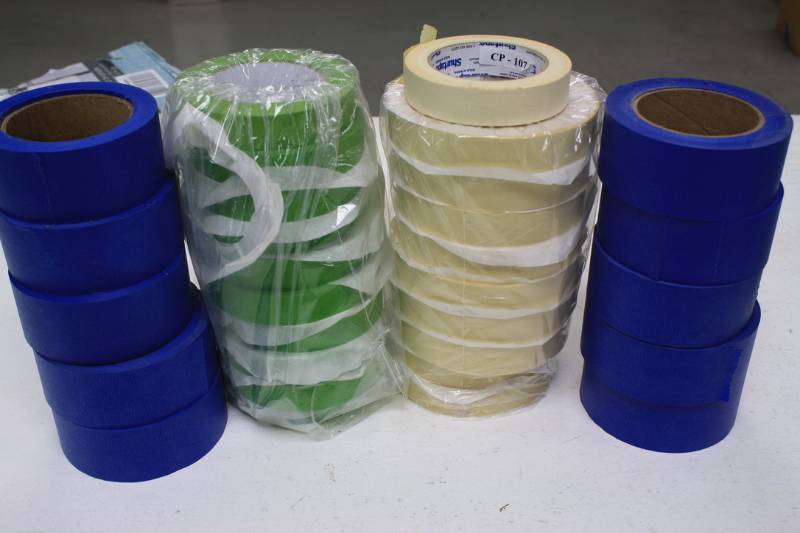 lot 63 image: 30 Rolls of Masking Tape 1 to 2