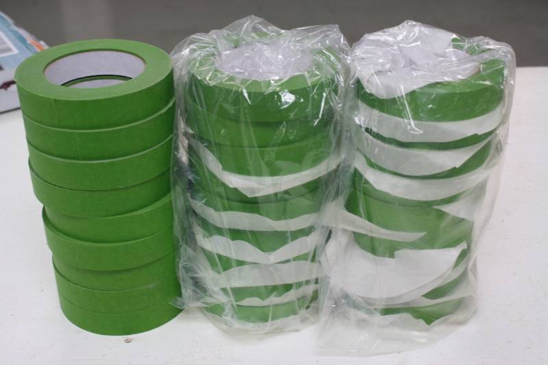 lot 64 image: 27 Rolls 1 Green Tape