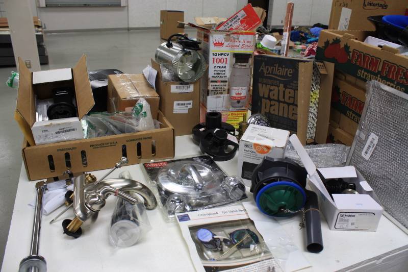 lot 105 image: Huge Lot of Misc. Plumbing Items