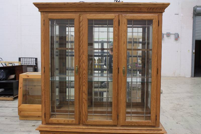 lot 6A image: Cochrane Furniture Lighted Hutch - Hutch #154450  Very High Quality