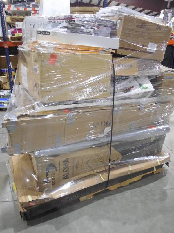 lot 109 image: PALLET LOT OF GENERAL MERCHANDISE , TOOLS & HARDWARE