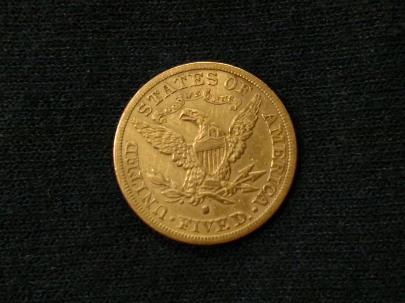 1884 S Five Dollars Liberty Head Go...