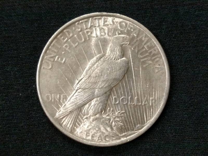 1923 Peace Silver Dollar...