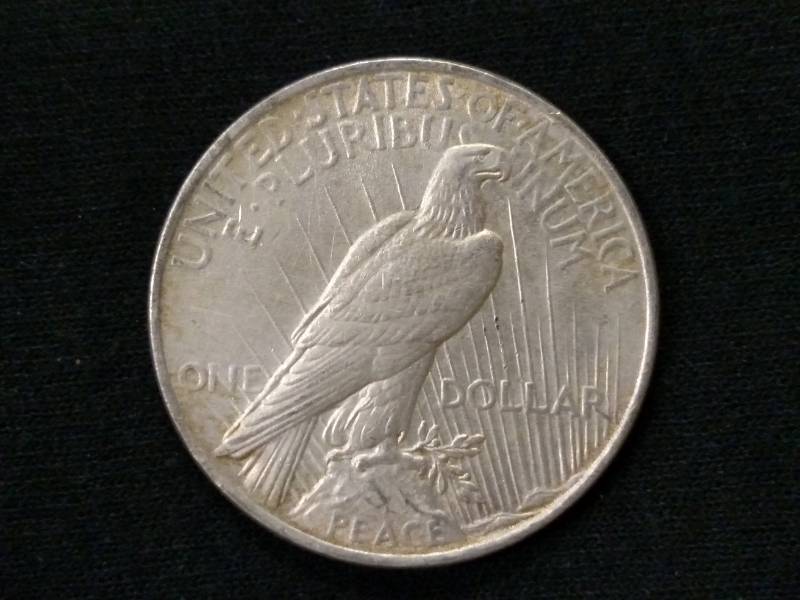 1923 Peace Silver Dollar...