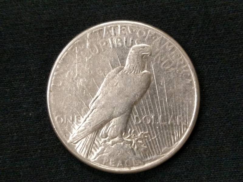 1923 S Peace Silver Dollar...