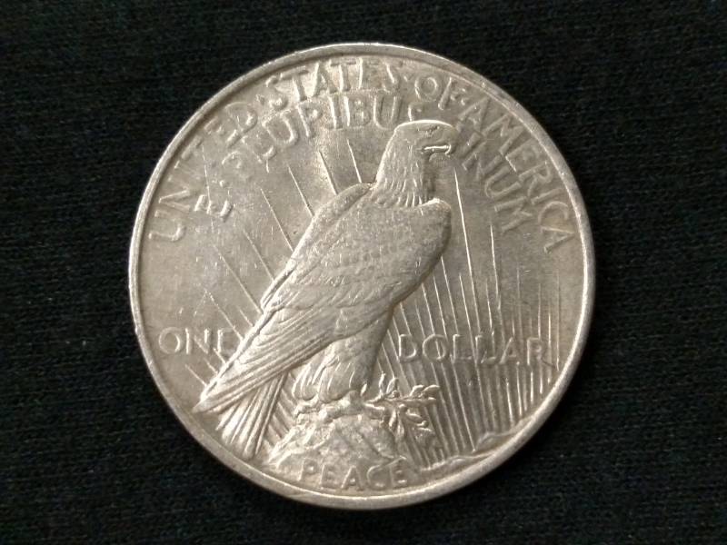 1924 Peace Silver Dollar...