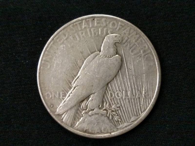 1934 D Peace Silver Dollar...