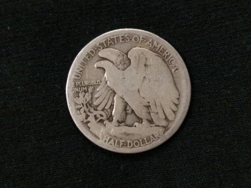 1917 Walking Liberty Silver Half Do...