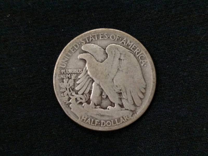 1918 S Walking Liberty Silver Half ...