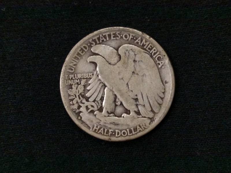 1928 S Walking Liberty Silver Half ...