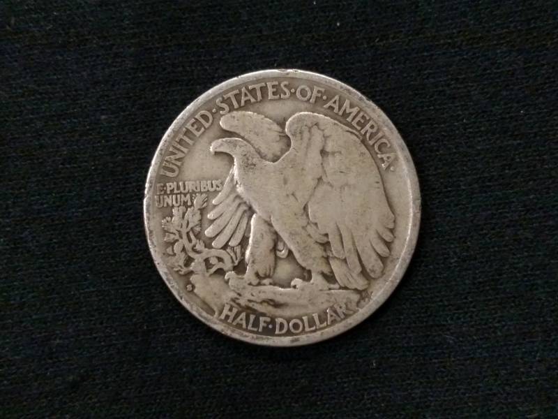 1936 S Walking Liberty Silver Half ...