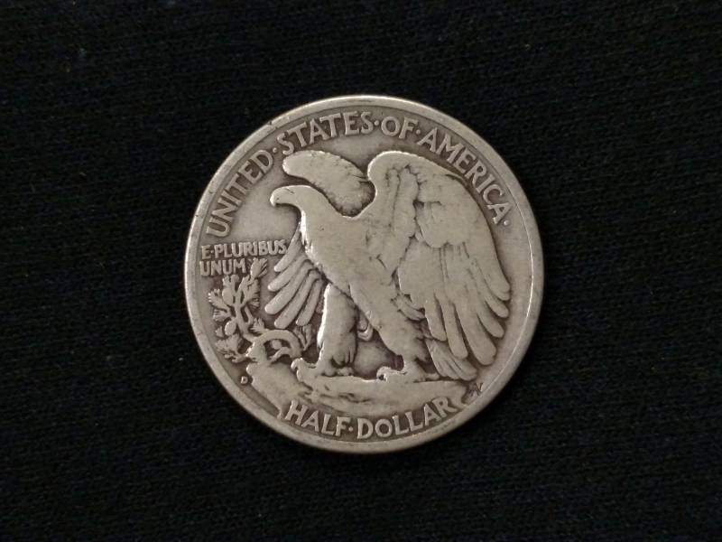 1939 D Walking Liberty Silver Half ...