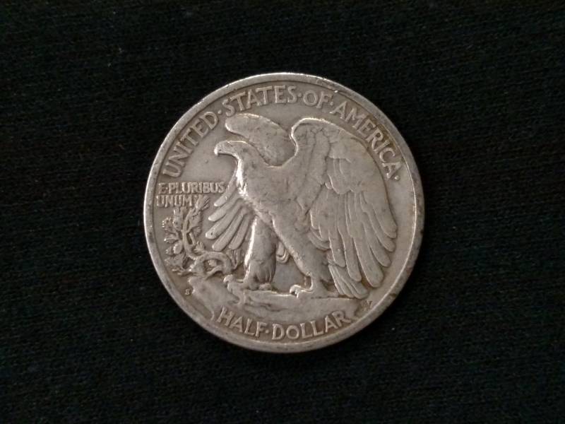 1939 S Walking Liberty Silver Half ...