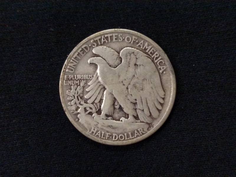 1946 D Walking Liberty Silver Half ...