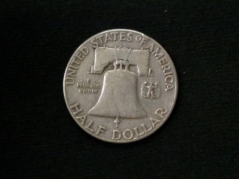 1950 Franklin Silver Half Dollar...