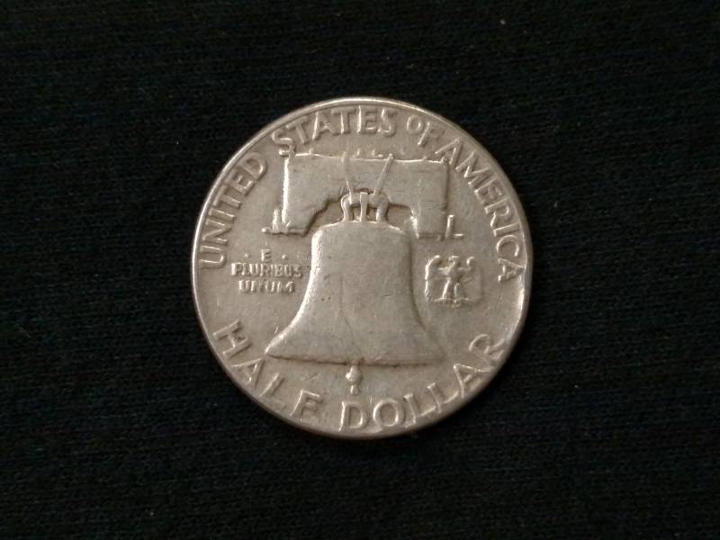 1953 Franklin Silver Half Dollar...