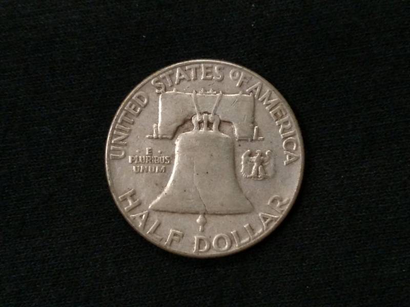 1954 Franklin Silver Half Dollar...