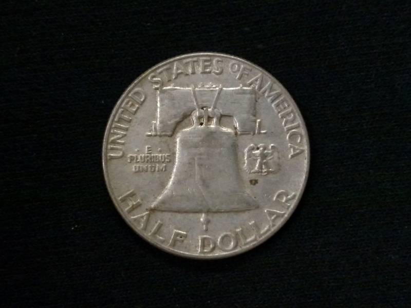 1956 Franklin Silver Half Dollar...