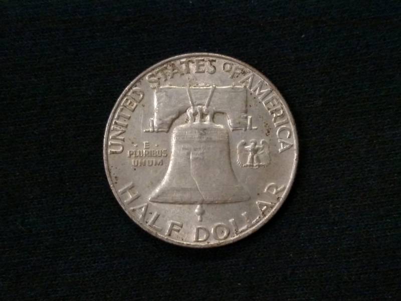 1959 Franklin Silver Half Dollar...