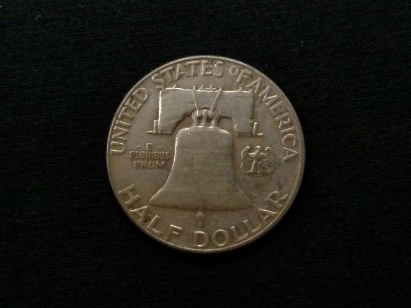 1960 Franklin Silver Half Dollar...