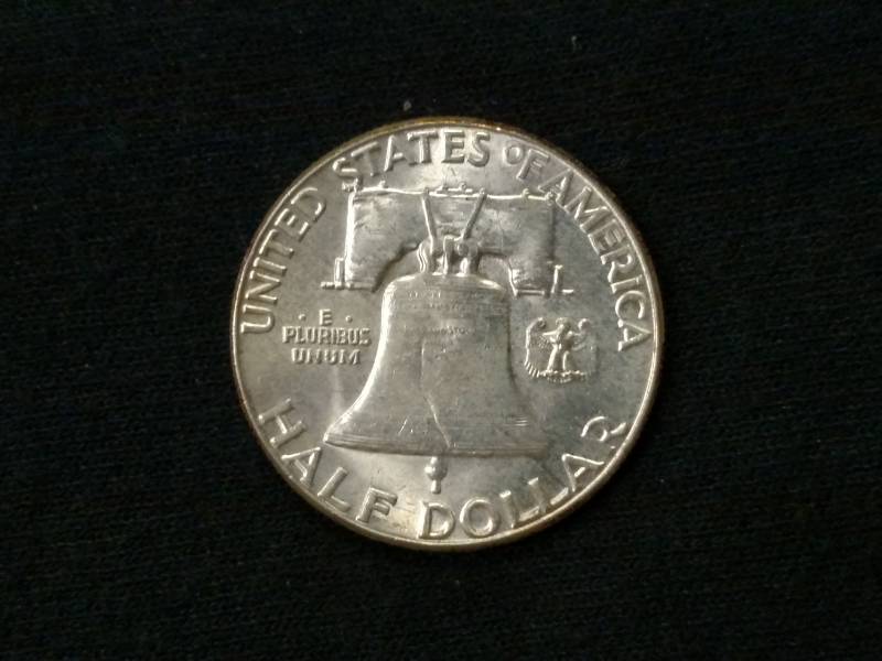 1961 Franklin Silver Half Dollar...